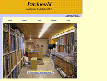 Tablet Screenshot of patchworld.biz